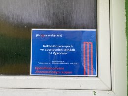 REKONSTRUKCE SPRCH VE SPORTOVNÍCH ŠATNÁCH TJ VYSOČANY